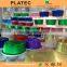 disposable and colored aluminium foil round trays and container