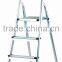 WR2491A 4 step aluminum ladder household folding agility Step Ladder