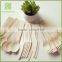 Eco-Friendly Disposable Green Wooden Cutlery Set