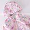 S60592B 2017 girls outwear jacket autumn fashion baby girls children owl print long sleeve hoodie jacket outer coat