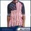 Custom tackle twill american flag baseball jerseys / shirts / pants / jackets