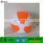 Inflatable white and yellow water ball for promotional gifts
