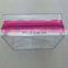 PVC clear toilet bag with zipper