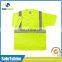OEM service breathable good quanlity reflective safety yellow polo shirt