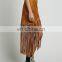 2015 Fashon Apparel for Women Fringe Suede Beautiful Design Long Latin Dance Skirt NT6417