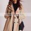 High Quality Fashion Women Korean Trench Coat Wholesale