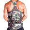 keep men cool curved wholesale camo tank top