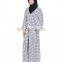 OEM fashion open abaya,latest design muslim dress,grid muslim women party dress