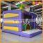 Outdoor playground pirate inflatable combo jumping bouncer with kids toy