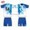 Customized player name and number printed adult and child football t shirt high quality team soccer jerseys