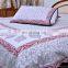 Indian Double Bed Cover Cotton Handmade Bed Sheet Ethnic Bohemian With Pillow Cover Bedding Set Block Printed Bedspread