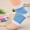 Women open toe ankle socks with gel pad#HG-02