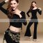 T-5139 New modal fashion short sleeve and long sleeve belly dance clothing set