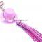 Tassel Key Chain, Genuine Leather Tassel Keychain,Tassel Purse Charm