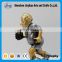 Silver Gold football figures trophy Creative resin decoration Wholesale of Arts and crafts