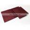 Hot Sale Handmade Eco-friendly Leather Resturant Wine Menu