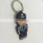 Custom Flexible soft PVC keychain custom promotional gift keychain as rubber key chain/plastic key chain
