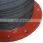Factory direct large-diameter flanged wear-resistant water rubber hose Anti-aging belt steel wire hose Free sample