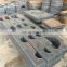 CNC cutting steel fabrication for machinery part