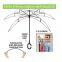 Double Layer Inverted Umbrella with C-Shaped Handle, Anti-UV Waterproof Windproof Straight Umbrella for Car Rain Outdoor Use