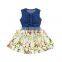 Kids Lemon Summer Dress Baby Girls Dress Designs