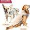 Warm Fashionable pet winter clothes Cozy Waterproof Windproof Reversible British Style Plaid Dog Vest Winter Coat