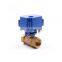 CWX-15Q/N 2-way brass electric ball valve DC3-6v DC5v DC12v DC24v 1/2'' 3/4'' 1'' CR01 CR02 CR03 CR04 CR05 for water leakage