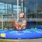 Pirate Ship Theme Interactive Inflatable Adult Pull Riding Games For Events