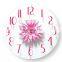 ROCKY tempered frameless glass wall clock