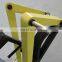 High end professional fitness equipment plated loaded low row