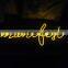Lighted letters flexible led neon sign custom for advertising decoration