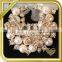 Rhinestone brooches soldering big crystal pearls vintage flower rhinestone brooches for women FB-026