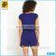 2015 newest European style summer blue jumpsuit for women plus size jumpsuit custom OEM service