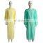 Disposable Dental Barber Medical Protective Isolation Gown for Salon Green Pp Pe Sms Laboratory Protection Aami Level 1 2 Yellow