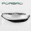PORBAO car black border headlight glass lens cover for Mondeo/Fusion/MK5  2013-2016 Year