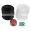 Car  16PCS FUEL INJECTOR SEAL+PROTECTORS+WASHER+O-RING FOR PEUGEOT 207/ 307/ 407 1.6 HDI 2004 Car 198299