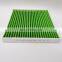 High quality OEM replacement 24x22x3 greenhouse automobile engine parts cleanser carbon car cabin air filters