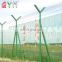 Airport Anti Climb Fence Prison Barbed Wire Fencing