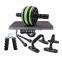 Home gym AB roller core training AB roller abdominal exercise fitness equipment push up frame set