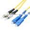 3meters SC UPC FC UPC Duplex Single mode  G652D Fiber Optic Patch cord cable de conexion de fibra sc fc duplex fiber patch cord
