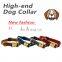 new design dog collar with metal buckle accept custom color pet collar