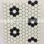 High Quality Hexagon Wall Tile Multi-Color Ceramic Mosaics Kitchen Bathroom Pool Tile Mosaic