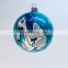 100 mm Handmade decorative Christmas tree ornament hanging glass ball