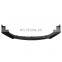 Changzhou Honghang Factory Directly Supply Car External Protector Front Lip, Black+Red Glossy Universal type A Front Bumper Lip