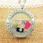 new design for 2016 fashion jewelry Christma floating pendant necklace