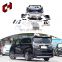 CH Hot Selling Wide Front Grille Side Stepping Ducktail Spoiler Led Light Full Kits For Toyota Vellfire 2015-2018 to 2019-2020