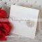 Rhinestone Buckle Luxury Lace Wedding Invitations