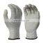 CE EN388 4544 level 5 High quality  13G HPPE cut proof safety glass industry cut resistant gloves