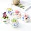 Wholesale White Porcelain Flowerpot Japanese Flower Pot Hand Painted Creative Ceramic Mini Pot