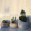 Ebay Hot Sold Circular Flower Pots Indoor Outdoor Ceramic Bulk Concrete Cheap Plant Pot For Garden